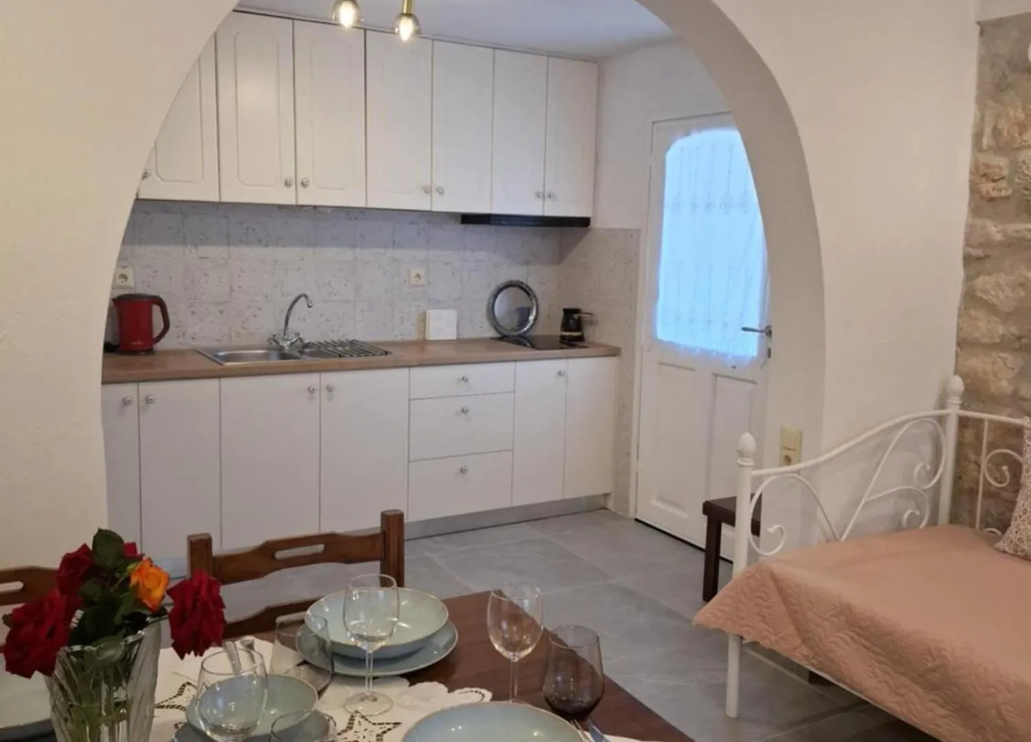 Apartament Patriko Stone House Fourka Grecja