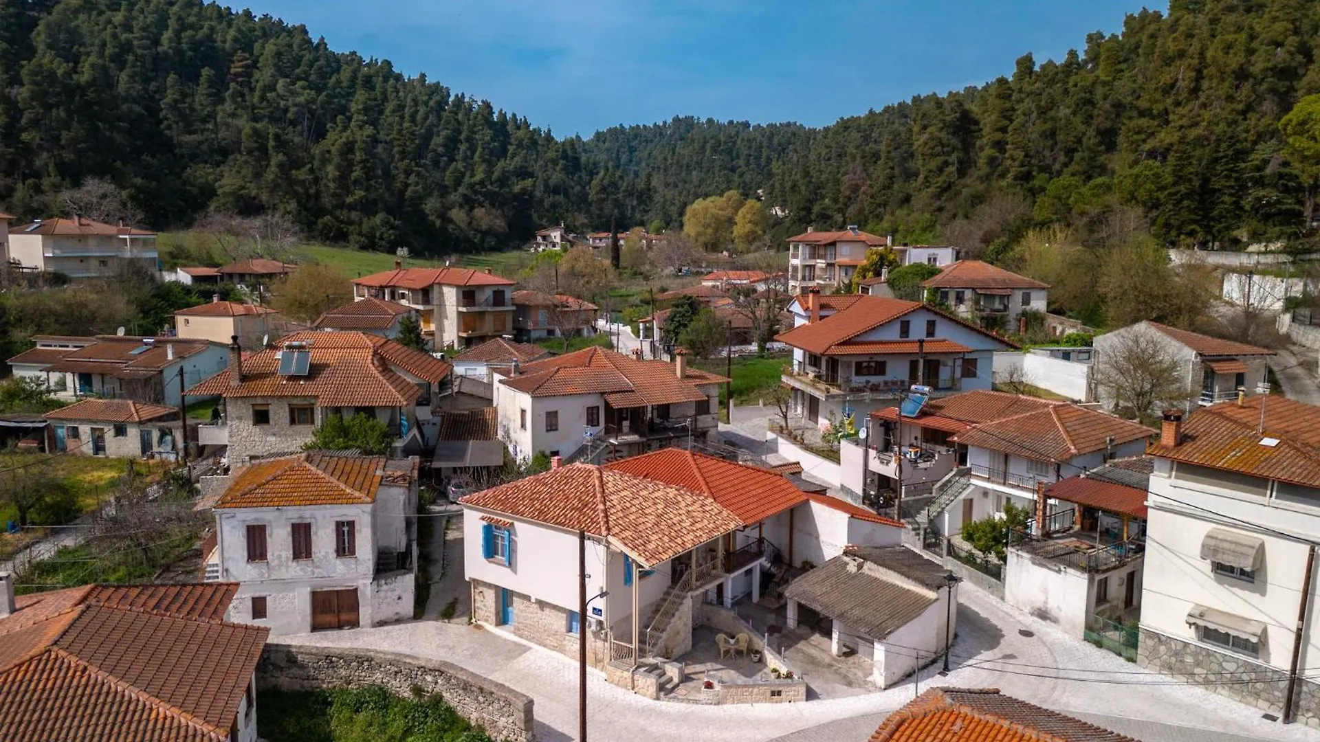 Apartament Patriko Stone House Fourka Grecja